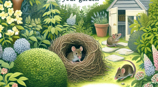 Mäusenest im Garten gefunden - Das sollten Sie tun!