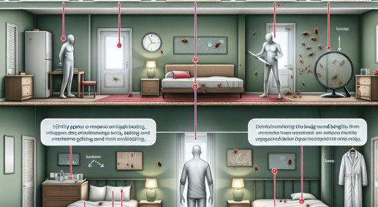 Wie lange dauert es bis man Bettwanzen bemerkt?