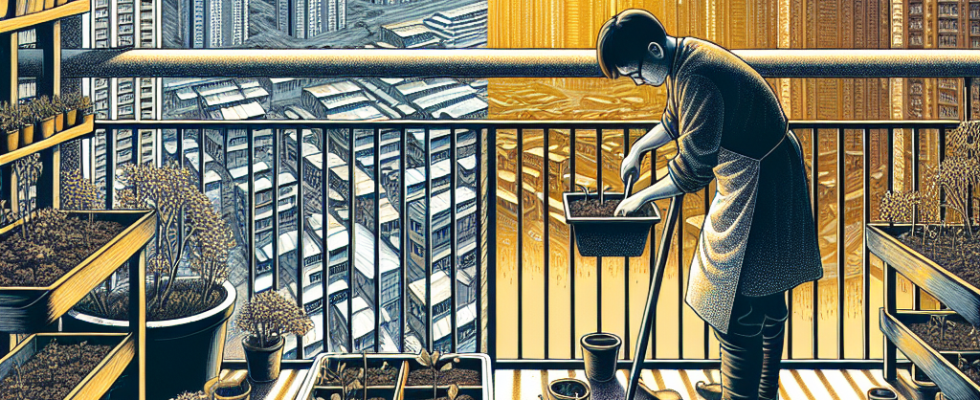 Wie man einen kleinen urbanen Garten anlegt