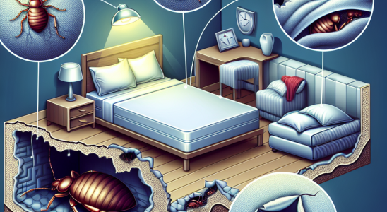 Wo verstecken sich Bettwanzen am Tag?